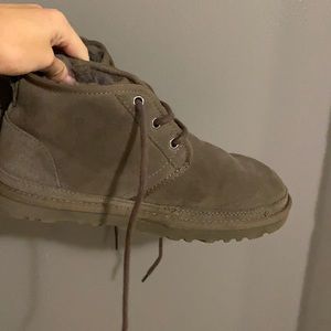 Authentic Grey Ugg booties